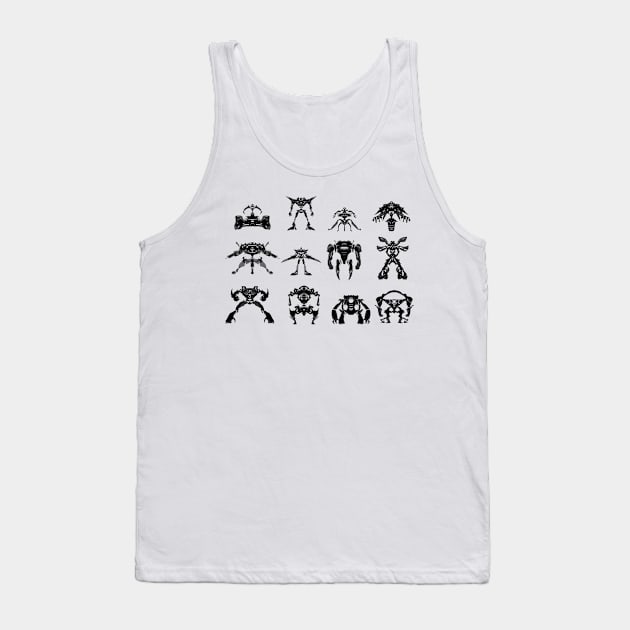 Mechs Tank Top by trixdraws